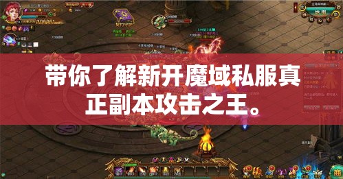 带你了解新开魔域私服真正副本攻击之王。