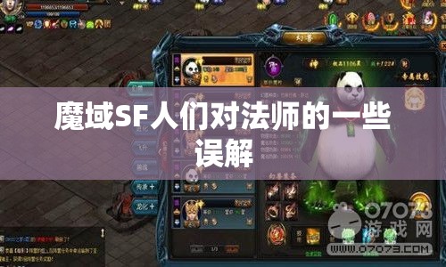 魔域SF人们对法师的一些误解